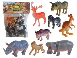 Figurka zestaw 8 dzikich zwierząt Adar (547421)