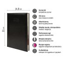 Kalendarz książkowy (terminarz) PREMIUM A5 Press (DZIENNY)