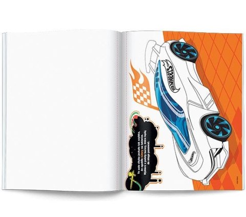 Książka dla dzieci Hot Wheels™. Pomaluj brykę! Ameet (MAK 1601) Książka dla dzieci Hot Wheels™. Pomaluj brykę! Ameet (MAK 1601)