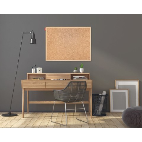 Tablica korkowa w drewnianej ramie [mm:] 800x500 Memoboards (TC85)