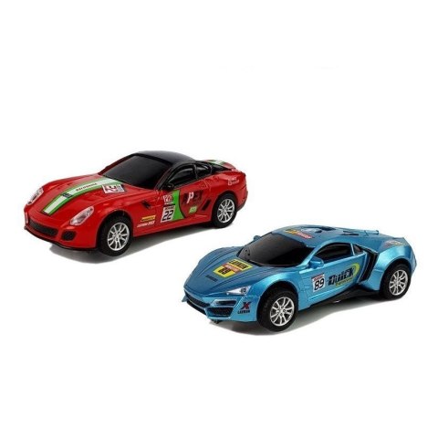 Tor wyścigowy 1:43 2 Autka Top Turbo Światła 7,6 m długości Lean (6949)