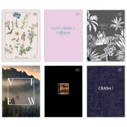 Zeszyt A4 96k. 70g krata Interdruk (mix)