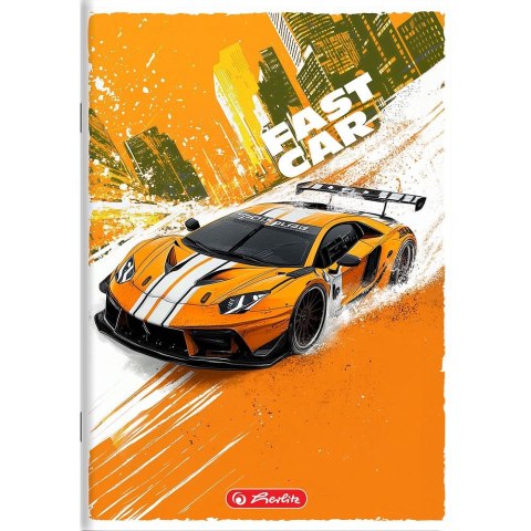 Zeszyt Fast Car A5 32k. 70g krata Herlitz (400196836) Zeszyt Fast Car A5 32k. 70g krata Herlitz (400196836)