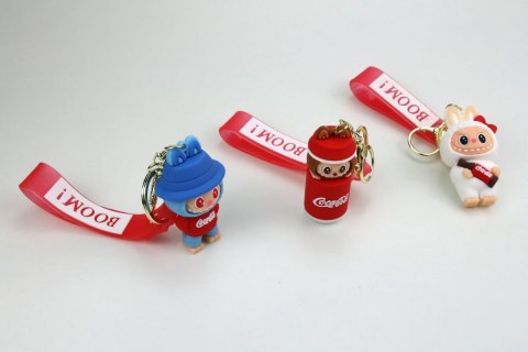 Brelok bubu gumowy mix pakowany po 10 szt.