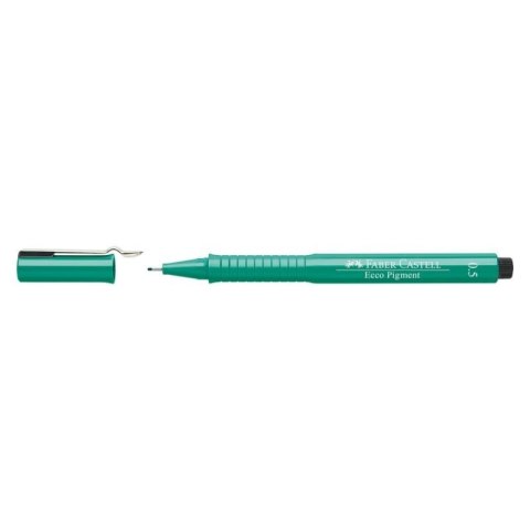Cienkopis kreślarski Ecco Pigment zielony 0,5mm 1kol. Faber Castell (166563) Cienkopis kreślarski Ecco Pigment zielony 0,5mm 1kol. Faber Castell (166563)