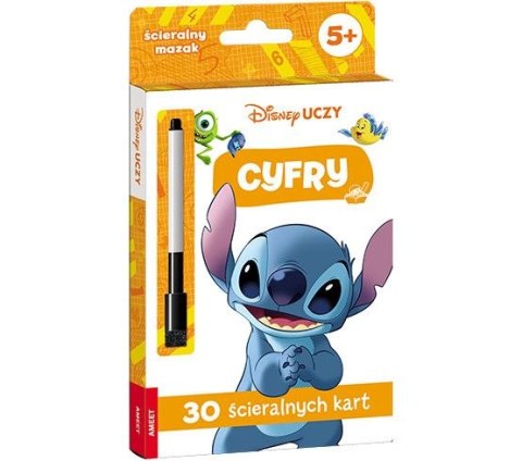 Książeczka edukacyjna Disney Uczy. Cyfry. Karty Ameet (UMK 9301) Książeczka edukacyjna Disney Uczy. Cyfry. Karty Ameet (UMK 9301)