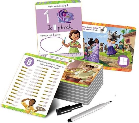 Książeczka edukacyjna Disney Uczy. Cyfry. Karty Ameet (UMK 9301) Książeczka edukacyjna Disney Uczy. Cyfry. Karty Ameet (UMK 9301)
