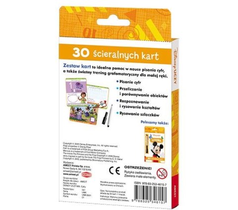 Książeczka edukacyjna Disney Uczy. Cyfry. Karty Ameet (UMK 9301) Książeczka edukacyjna Disney Uczy. Cyfry. Karty Ameet (UMK 9301)