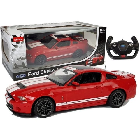 Samochód R/C Ford Shelby Rastar 1:14 Czerwony Rastar (6013) Samochód R/C Ford Shelby Rastar 1:14 Czerwony Rastar (6013)