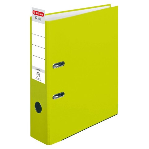 Segregator dźwigniowy Q.file 50022489 A4 80mm Zielony Herlitz (300005281) Segregator dźwigniowy Q.file 50022489 A4 80mm Zielony Herlitz (300005281)
