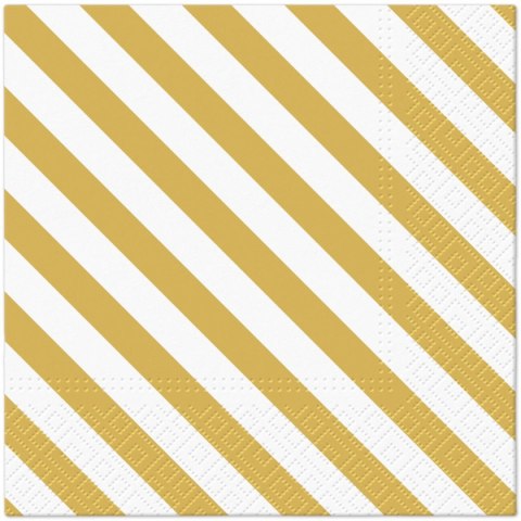 Serwetki TaT Golden lines mix bibuła [mm:] 330x330 Paw (TL126909)