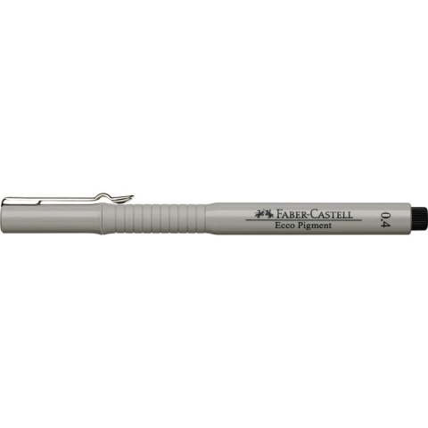 Cienkopis kreślarski Ecco Pigment czarny 0,4mm 1kol. Faber Castell (FC166499) Cienkopis kreślarski Ecco Pigment czarny 0,4mm 1kol. Faber Castell (FC166499)