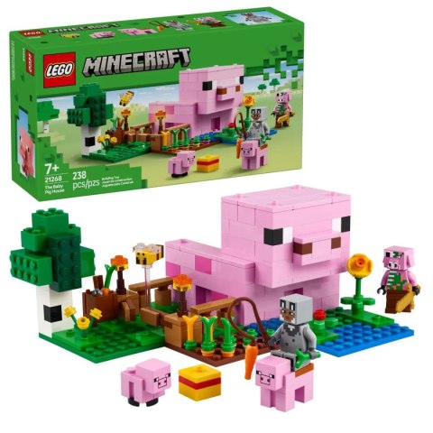 Klocki konstrukcyjne Minecraft Dom prosiaczka Lego (21268) Klocki konstrukcyjne Minecraft Dom prosiaczka Lego (21268)