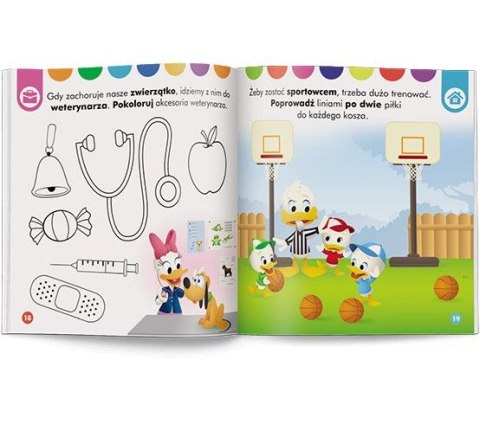 Książka dla dzieci Disney Maluch. Elementarz zawodów. Ćwiczenia Ameet (HOP 9206) Książka dla dzieci Disney Maluch. Elementarz zawodów. Ćwiczenia Ameet (HOP 9206)