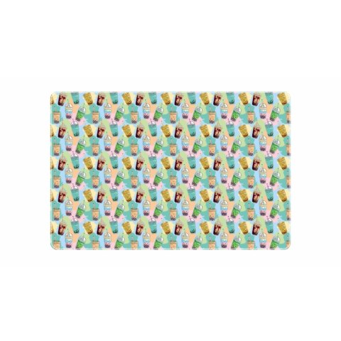 Podkład na biurko BUBBLE TEA mix PVC PCW Biurfol (NPB-02-37) Podkład na biurko BUBBLE TEA mix PVC PCW Biurfol (NPB-02-37)