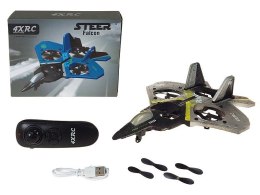 Samolot myśliwiec na radio, z kablem USB, lekki z materiału EPP Adar (600126)