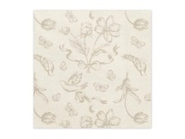 Serwetki Kwiaty mix papier [mm:] 330x330 Partydeco (SP33-106)