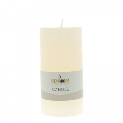 Świeca pieńkowa 6,3X12,5cm w kolorze Ivory KREMOWY JASNY Pavoncella (8720935401278)