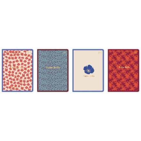 Zeszyt TUTTO BELLO A5 60k. 70g linia Interdruk