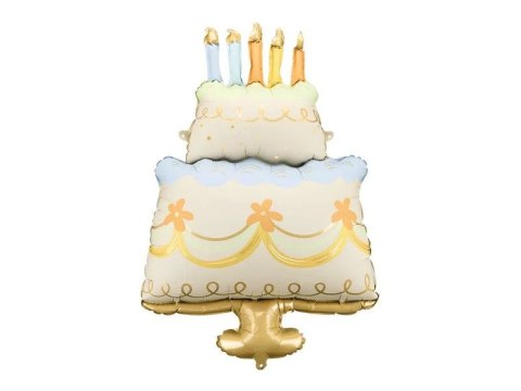 Balon foliowy Tort, 62x104 cm Partydeco (FB288) Balon foliowy Tort, 62x104 cm Partydeco (FB288)