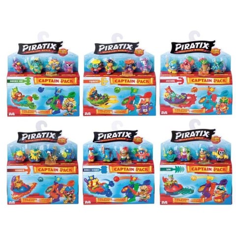Figurka PIRATIX Shark Treasure Capitam Pack Orbico Sp. Z O.o. (PPX2B616IN00) Figurka PIRATIX Shark Treasure Capitam Pack Orbico Sp. Z O.o. (PPX2B616IN00)