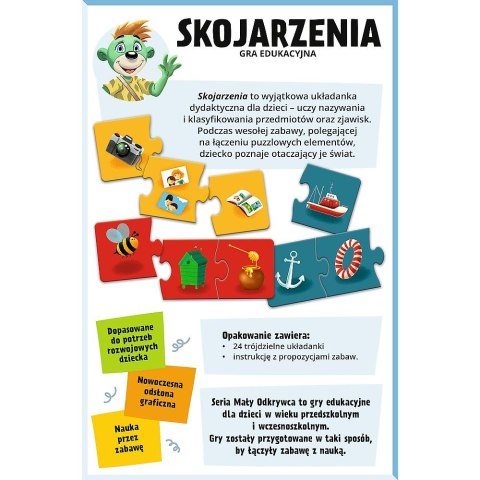 Gra edukacyjna Trefliki Skojarzenia Trefl (02808) Gra edukacyjna Trefliki Skojarzenia Trefl (02808)