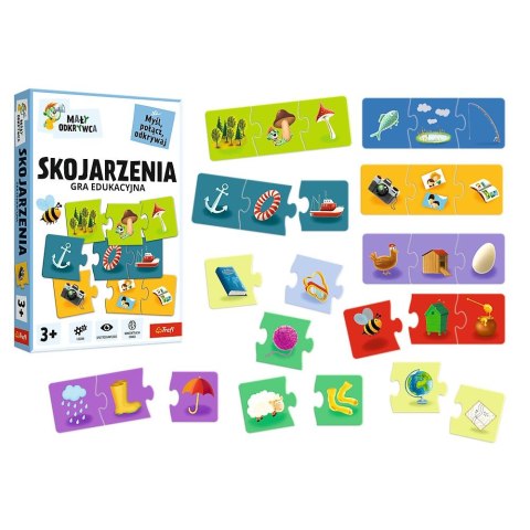 Gra edukacyjna Trefliki Skojarzenia Trefl (02808) Gra edukacyjna Trefliki Skojarzenia Trefl (02808)