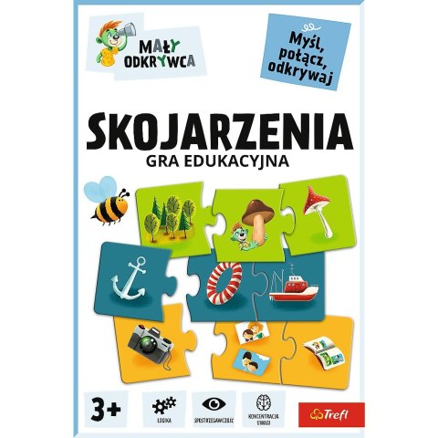Gra edukacyjna Trefliki Skojarzenia Trefl (02808) Gra edukacyjna Trefliki Skojarzenia Trefl (02808)