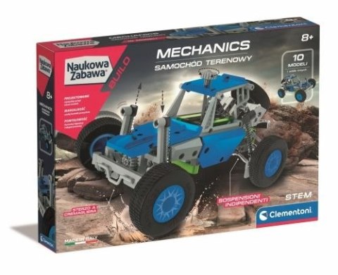Klocki konstrukcyjne Laboratorium Mechaniki Samochód Terenowy Clementoni (CLM50918) Klocki konstrukcyjne Laboratorium Mechaniki Samochód Terenowy Clementoni (CLM50918)