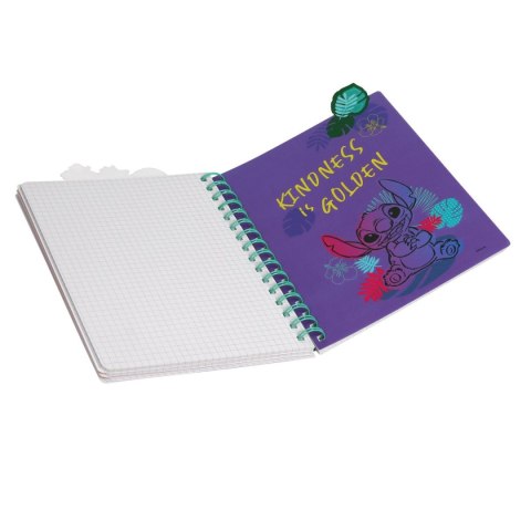 Kołobrulion Stitch z głowkami A5 100k. krata Patio (91750PTR)