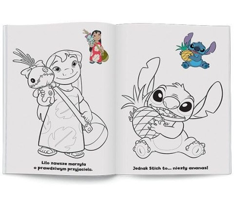 Książka dla dzieci Stich. Naklejam i Koloruję Ameet (NAK 9115) Książka dla dzieci Stich. Naklejam i Koloruję Ameet (NAK 9115)