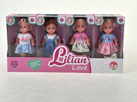 Lalka z pieskiem [mm:] 120 Adar (602861)