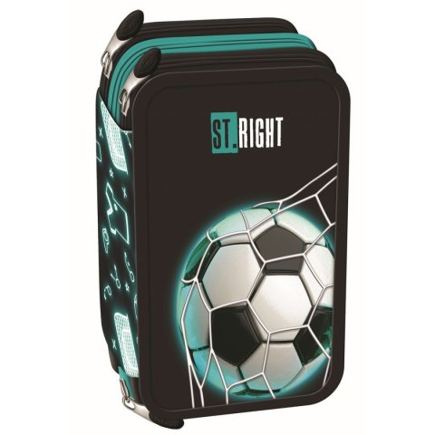 Piórnik NEON FOOTBALL pc-05 St.Right (z wyposażnieniem) Piórnik NEON FOOTBALL pc-05 St.Right (z wyposażnieniem)