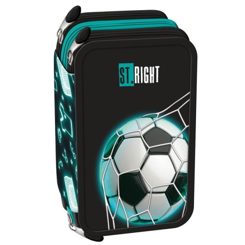 Piórnik NEON FOOTBALL pc-05 St.Right (z wyposażnieniem) Piórnik NEON FOOTBALL pc-05 St.Right (z wyposażnieniem)