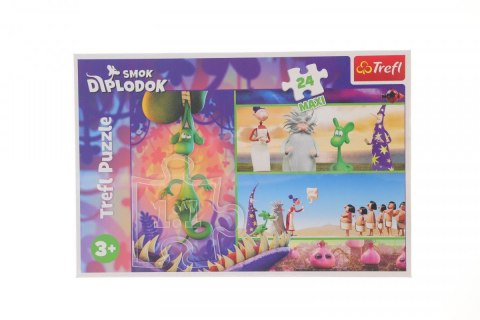 Puzzle Smok Diplodok 24 el. Trefl (14376)