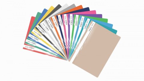 Skoroszyt ECOnomy A4 fioletowy polipropylen PP Biurfol (STP-01-11)