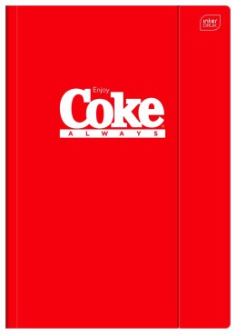 Teczka kartonowa na gumkę COCA COLA HYBRID A4 mix Interdruk
