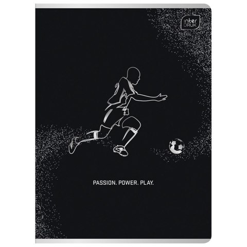 Zeszyt METALIC SPORT A5 60k. 70g linia Interdruk