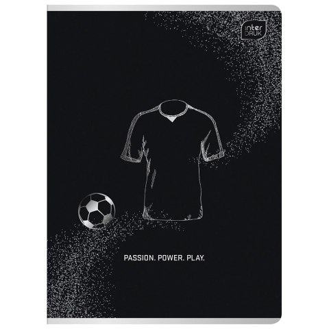 Zeszyt METALIC SPORT A5 60k. 70g linia Interdruk