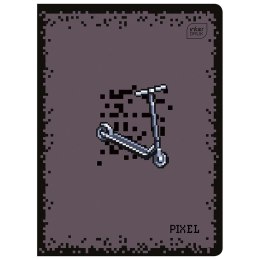 Zeszyt PIXEL A5 16k. 70g krata Interdruk (ZE16KFK)