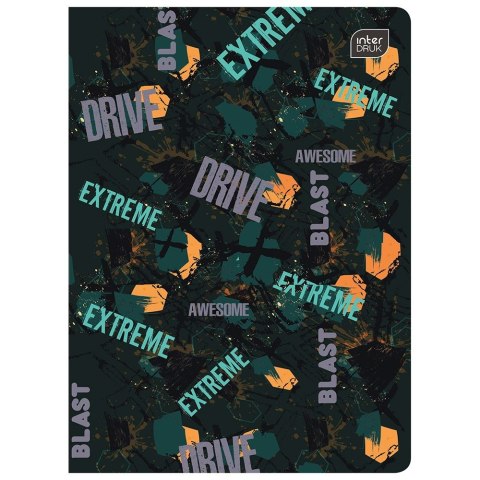 Zeszyt URBAN A5 32k. 70g linia kolor Interdruk