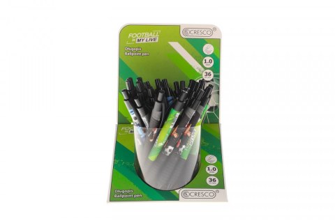 Długopis FOOTBALL LIVE 5 907 464 221 437 wkład niebieski 1,0mm Cresco (600020-M) Długopis FOOTBALL LIVE 5 907 464 221 437 wkład niebieski 1,0mm Cresco (600020-M)