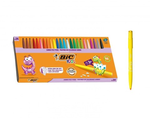 Flamaster eco 24 kol. Bic Kids (8290053) Flamaster eco 24 kol. Bic Kids (8290053)
