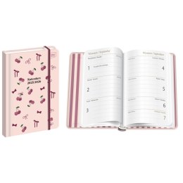 Kalendarz książkowy (terminarz) CHERRIES 192 stron A6 Interdruk (SZKOLNY)