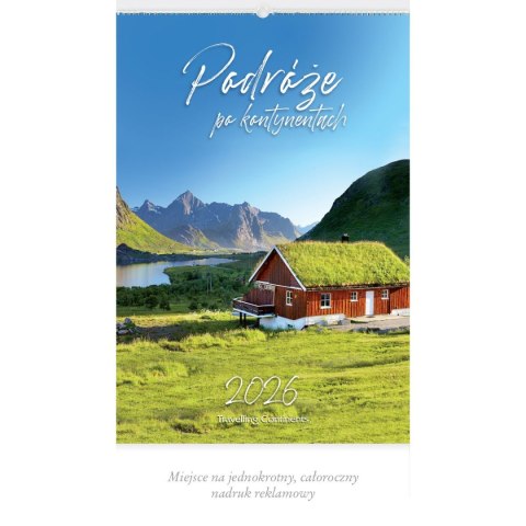 Kalendarz ścienny 13-planszowe 320mm x 470mm Lucrum (RW11)