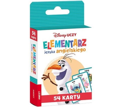 Książeczka edukacyjna Disney Uczy. Elementarz języka angielskiego. Karty Ameet (UEK 9302) Książeczka edukacyjna Disney Uczy. Elementarz języka angielskiego. Karty Ameet (UEK 9302)