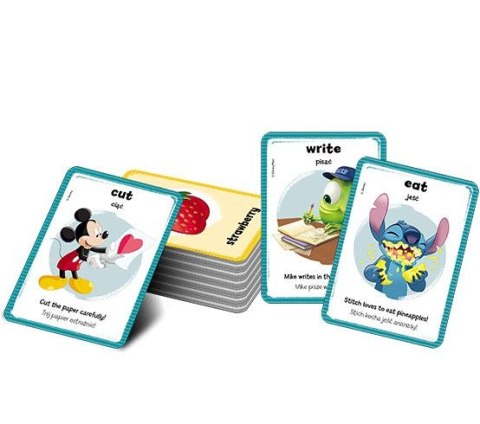 Książeczka edukacyjna Disney Uczy. Elementarz języka angielskiego. Karty Ameet (UEK 9302) Książeczka edukacyjna Disney Uczy. Elementarz języka angielskiego. Karty Ameet (UEK 9302)