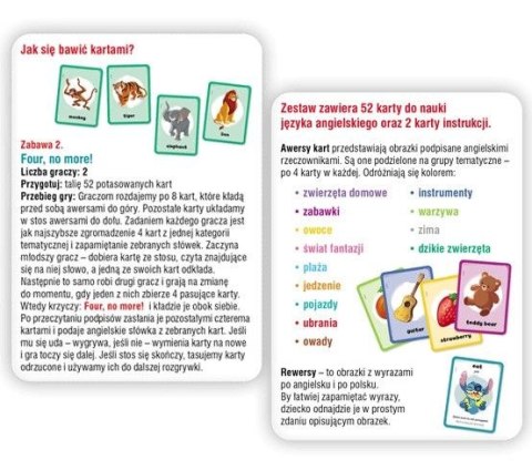 Książeczka edukacyjna Disney Uczy. Elementarz języka angielskiego. Karty Ameet (UEK 9302) Książeczka edukacyjna Disney Uczy. Elementarz języka angielskiego. Karty Ameet (UEK 9302)