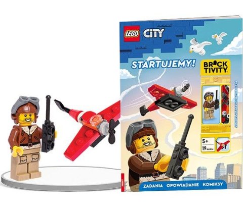 Książka dla dzieci LEGO® City. Startujemy! Ameet (LNC 6032) Książka dla dzieci LEGO® City. Startujemy! Ameet (LNC 6032)