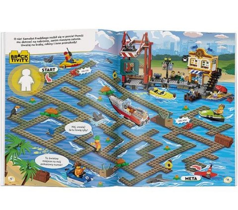 Książka dla dzieci LEGO® City. Startujemy! Ameet (LNC 6032) Książka dla dzieci LEGO® City. Startujemy! Ameet (LNC 6032)